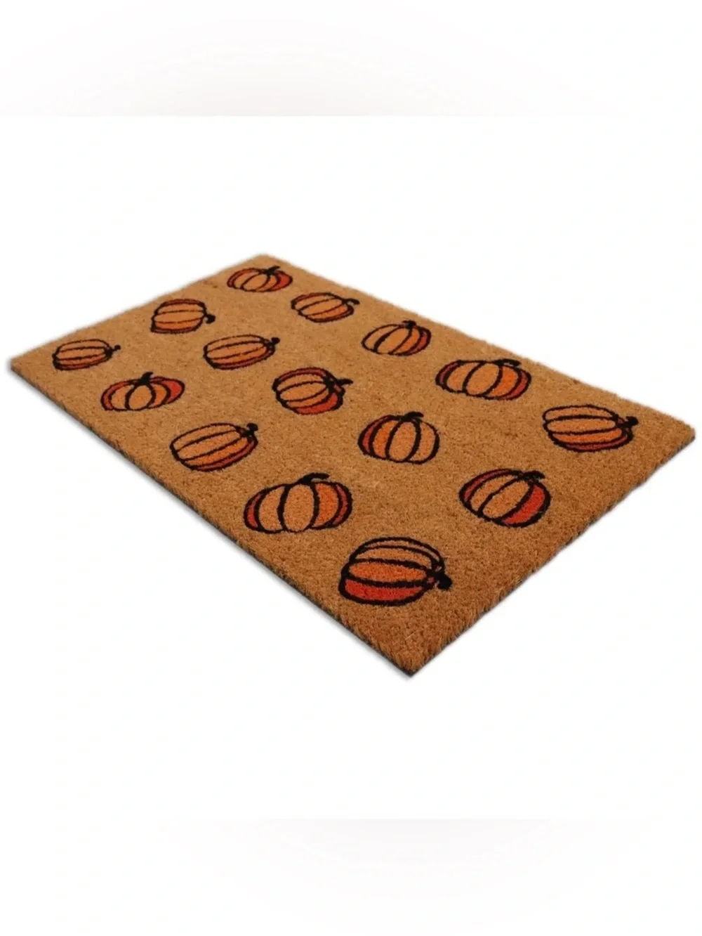 Way To Celebrate Halloween 18“x30” Pumpkin Doormat NWT